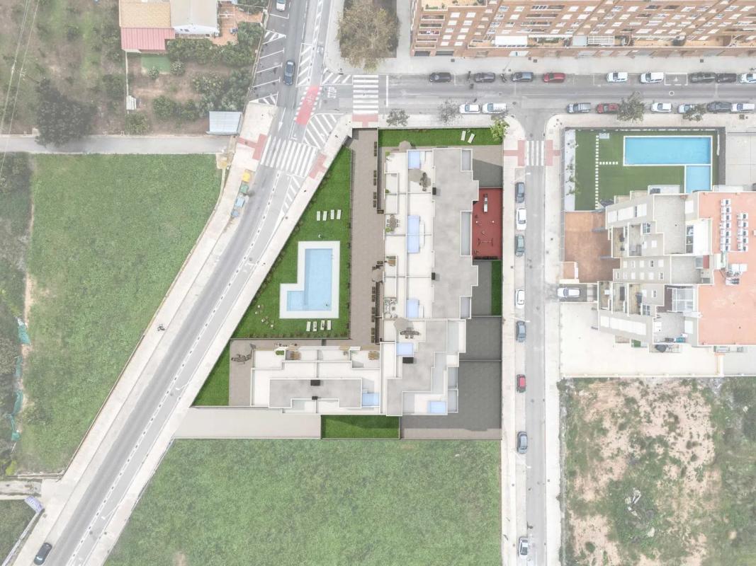 Obra nueva Residencial Teruel III en Puerto de Sagunto (Revista) plan 1