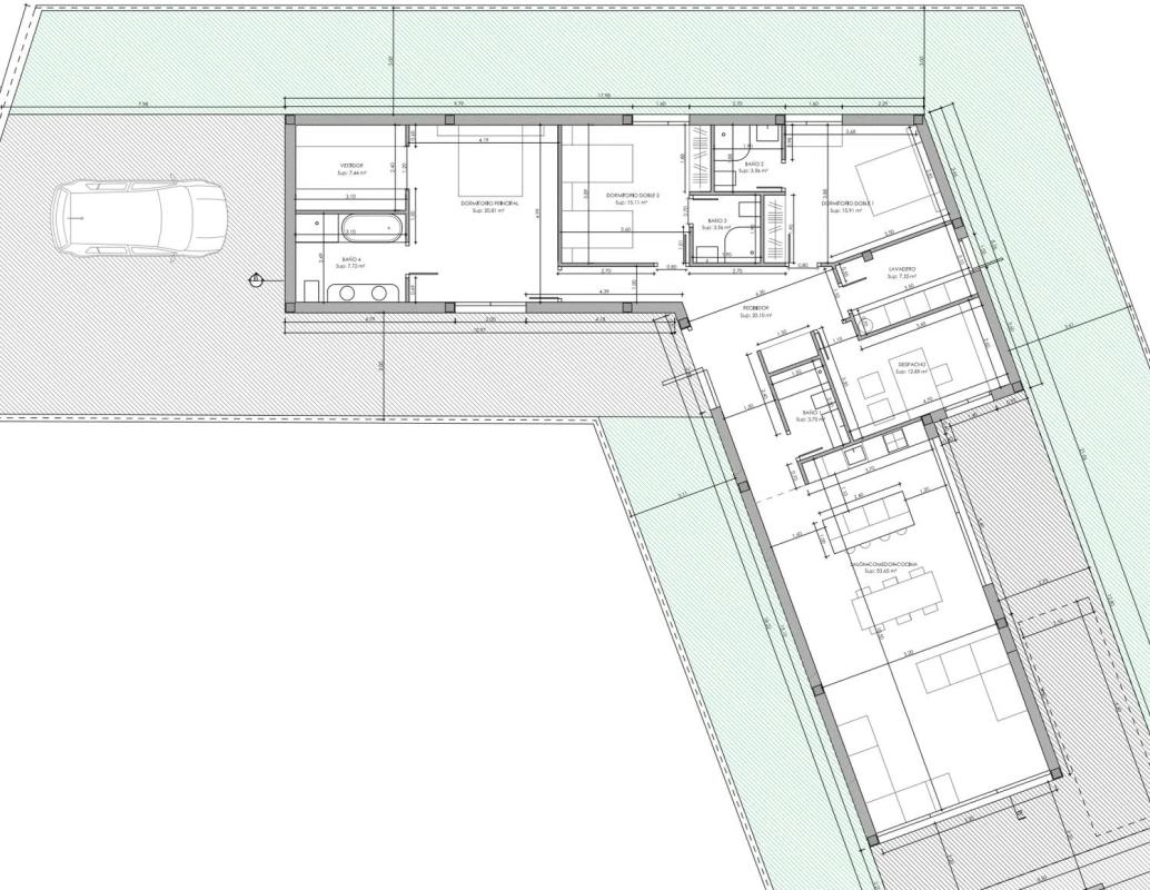 Obra nueva Mazari Villa en Paterna (Revista) plan 1