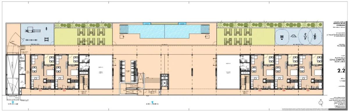 Obra nueva Residencial Azahar en Puerto de Sagunto (Revista) plan 2