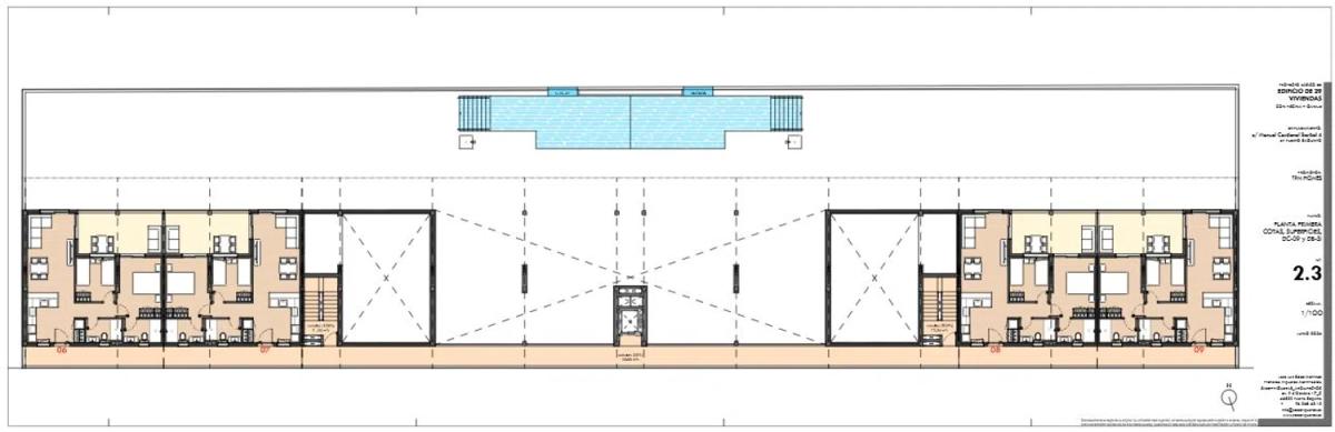 Obra nueva Residencial Azahar en Puerto de Sagunto (Revista) plan 3