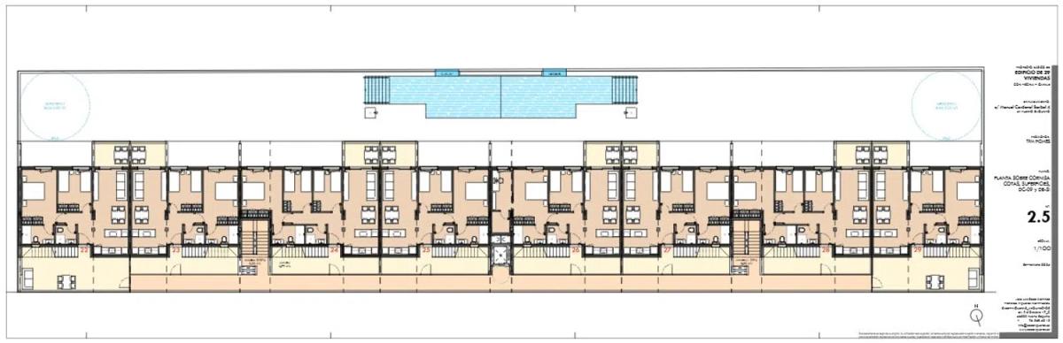 Obra nueva Residencial Azahar en Puerto de Sagunto (Revista) plan 4