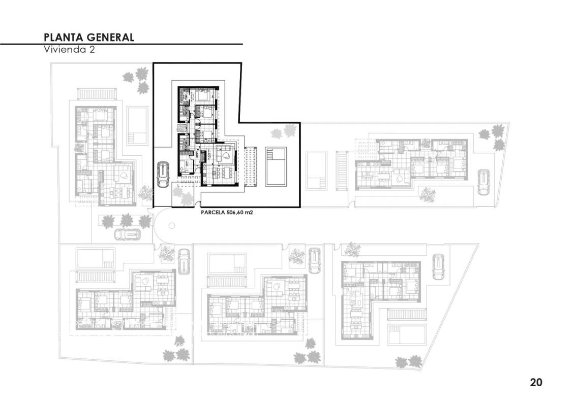 Obra nueva MARAVISA GARDENS en La Pobla de Vallbona (Revista) plan 1