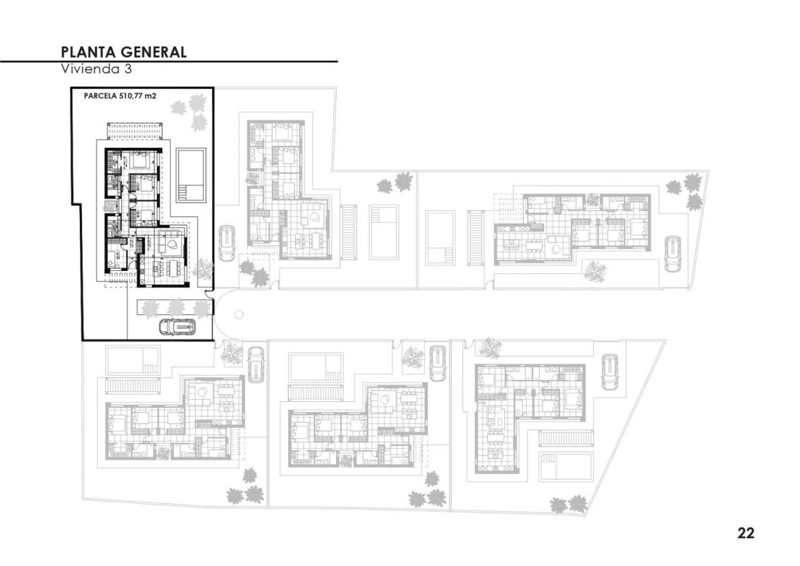 Obra nueva MARAVISA GARDENS en La Pobla de Vallbona (Revista) plan 2