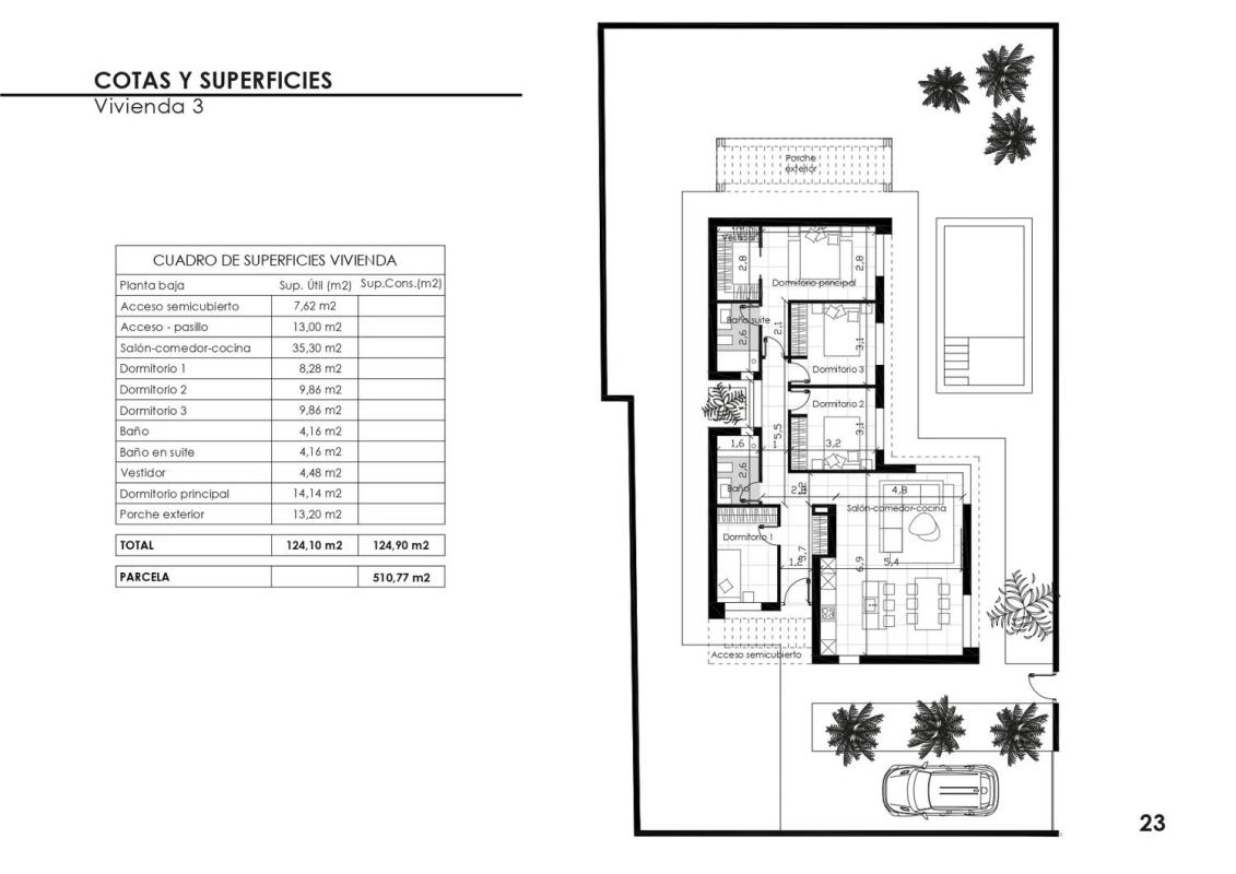 Obra nueva MARAVISA GARDENS en La Pobla de Vallbona (Revista) plan 4