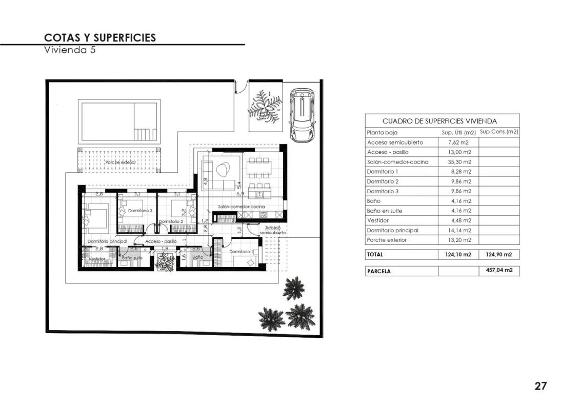 Obra nueva MARAVISA GARDENS en La Pobla de Vallbona (Revista) plan 8