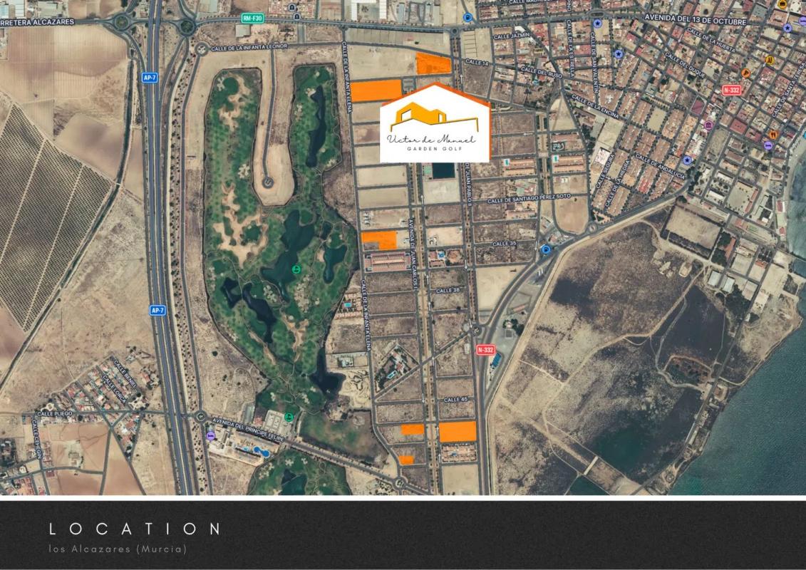 Nowa nieruchomość Garden Golf apartments w Los Alcázares plan 2