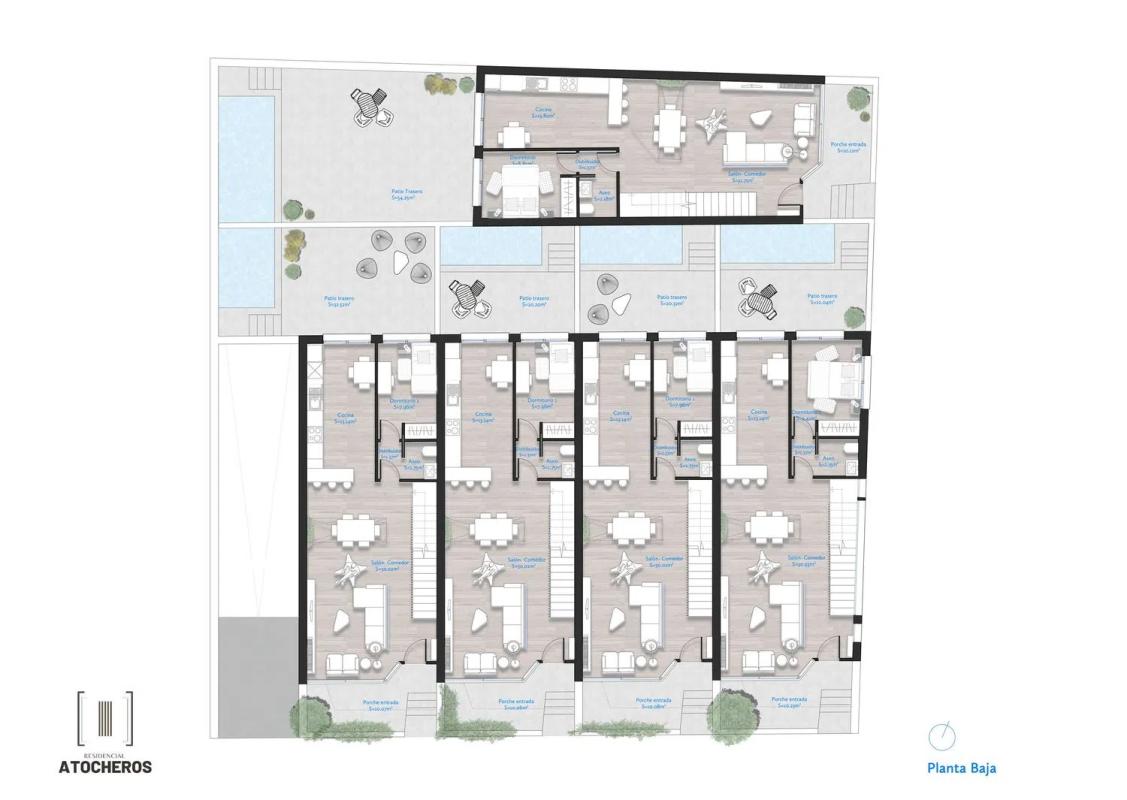 Новостройка COOPERATIVA LA FLOTA HOGAR RESIDENCIAL ATOCHEROS в Мурсия plan 2