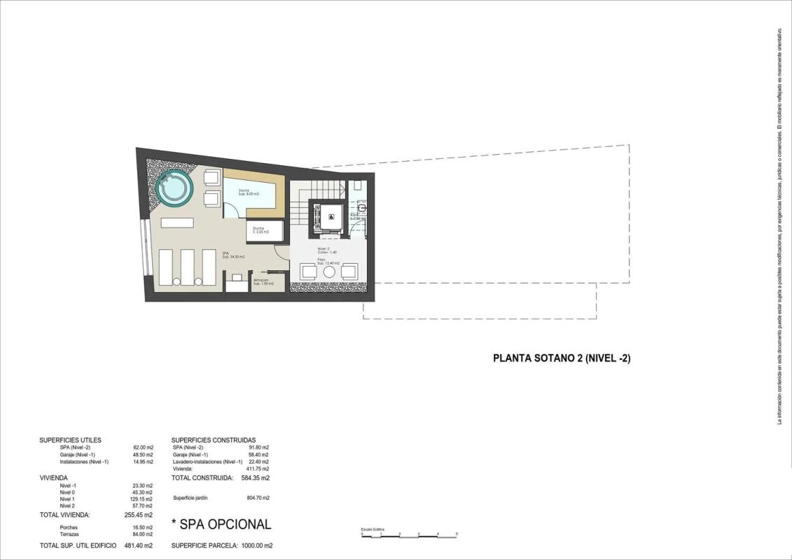 Obra nueva Villa Las Yukas en Cartagena (Revista) plan 1