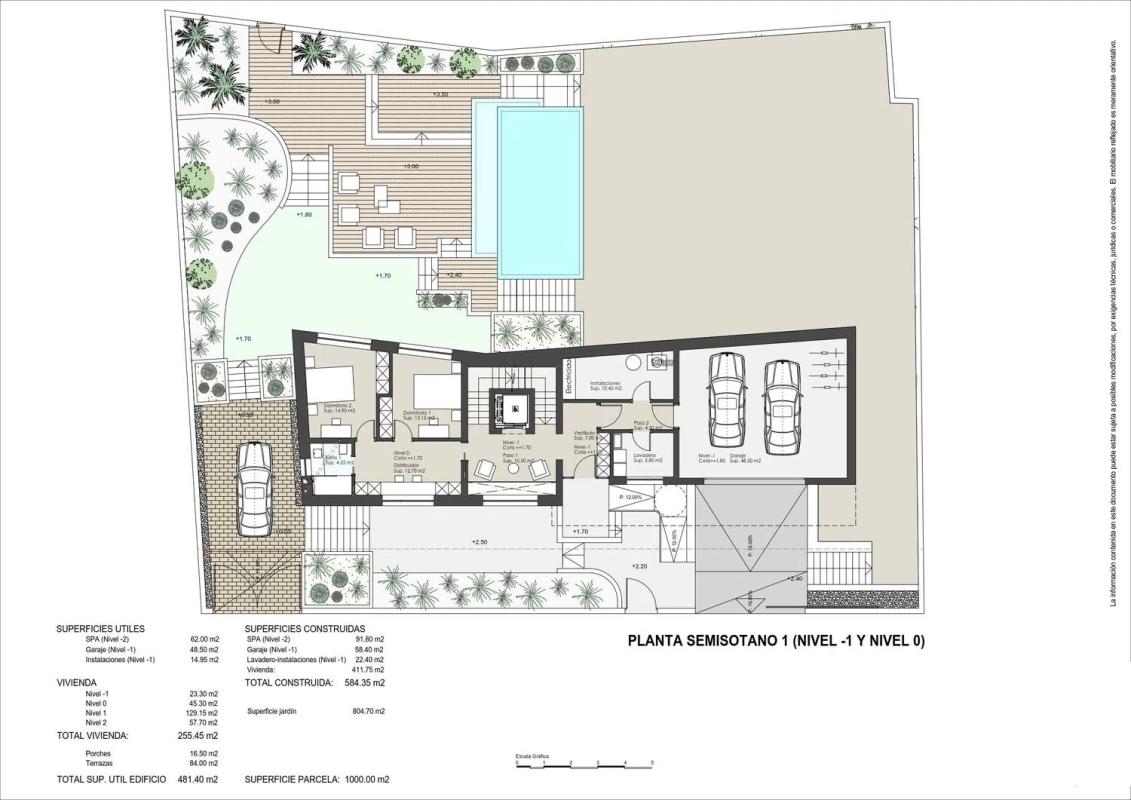 Obra nueva Villa Las Yukas en Cartagena (Revista) plan 2