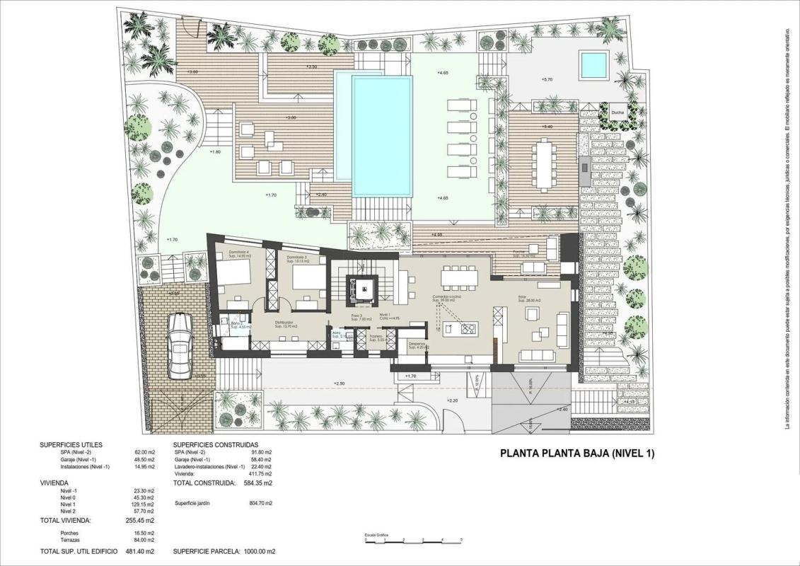 Obra nueva Villa Las Yukas en Cartagena (Revista) plan 3