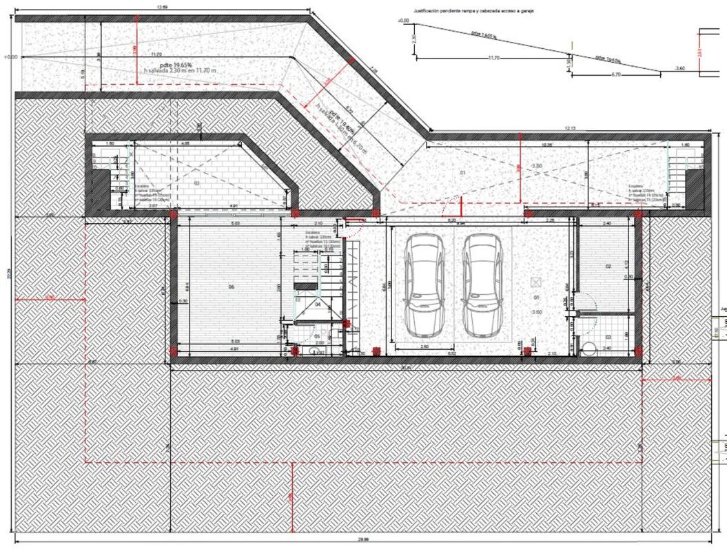 Nowa nieruchomość VIVIENDA UNIFAMILIAR AISLADA EN CABO DE PALOS w Cartagena plan 1