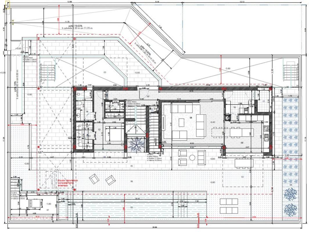 Nowa nieruchomość VIVIENDA UNIFAMILIAR AISLADA EN CABO DE PALOS w Cartagena plan 2
