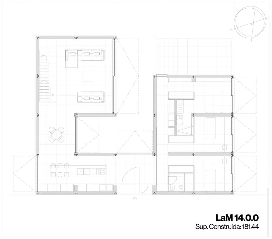 Obra nueva LQ550 / Casa independiente en La Quinta en Molina de Segura (Revista) plan 1