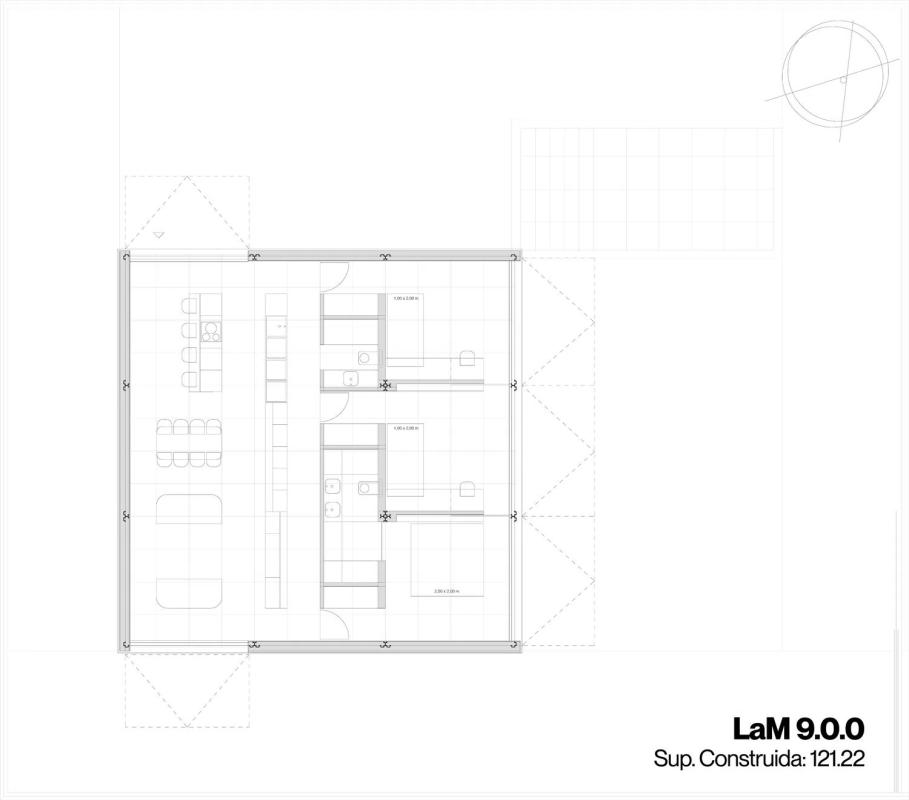 Obra nueva LQ550 / Casa independiente en La Quinta en Molina de Segura (Revista) plan 2
