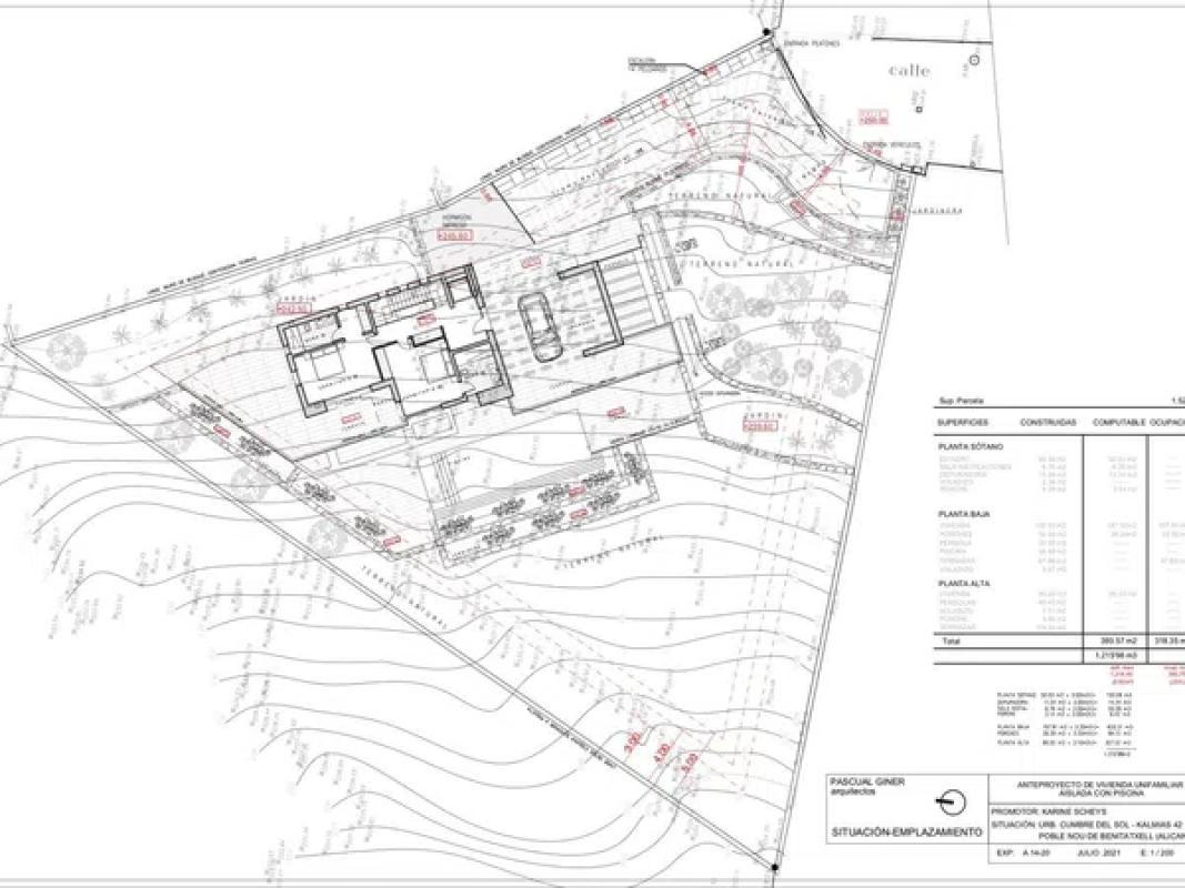 Terreno en venta en Benitachell, Alicante plan 1