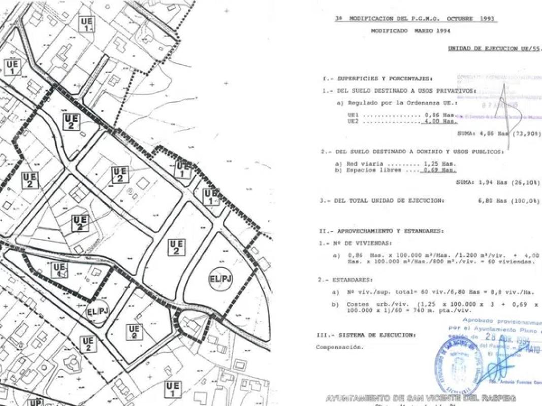 Terreno en venta en San Vicente del Raspeig, Alicante plan 1