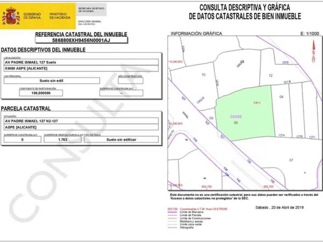 Terreno en venta en Aspe, Alicante photo 3