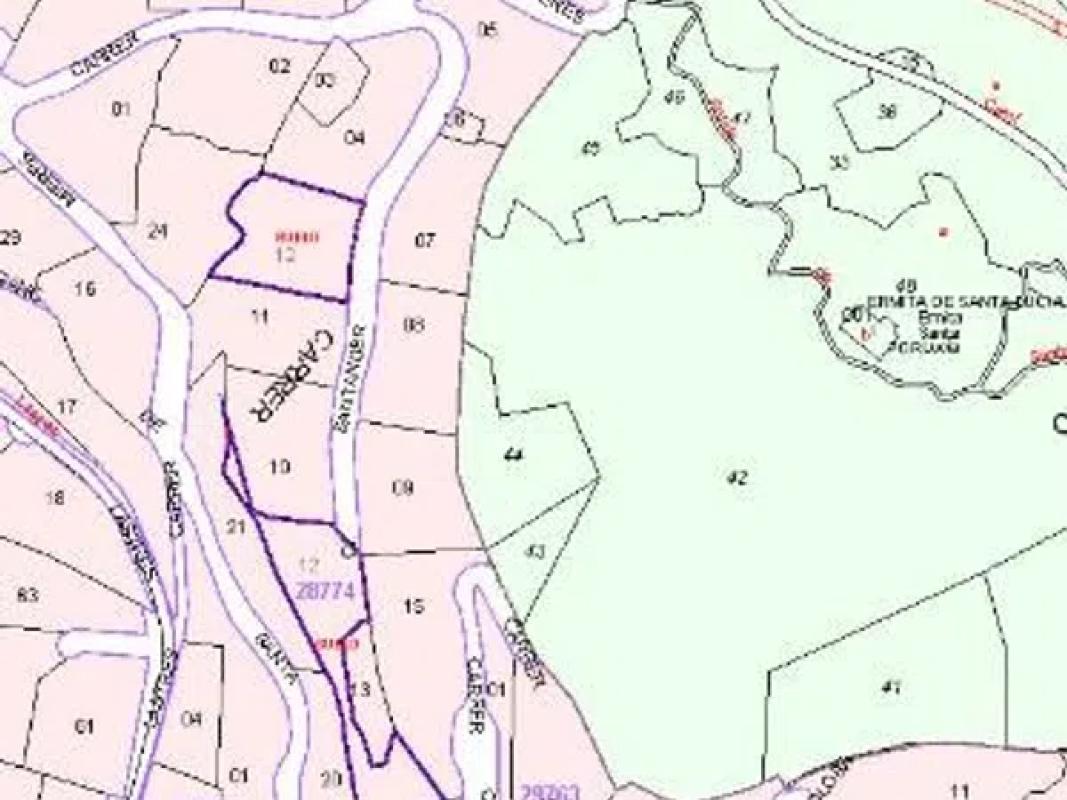 Działka na sprzedaż w Jávea/Xàbia, Alicante plan 1