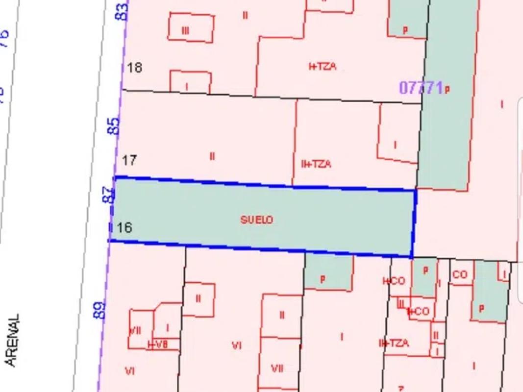 Участок земли на продажу в Эльче / Эльх, Аликанте plan 1