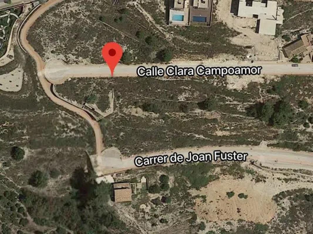 Land for sale in Calpe, Alicante plan 1