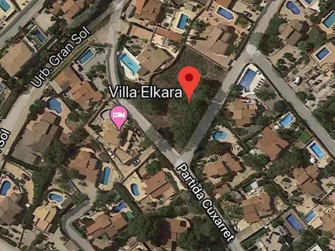 Land for sale in Calpe, Alicante plan 3