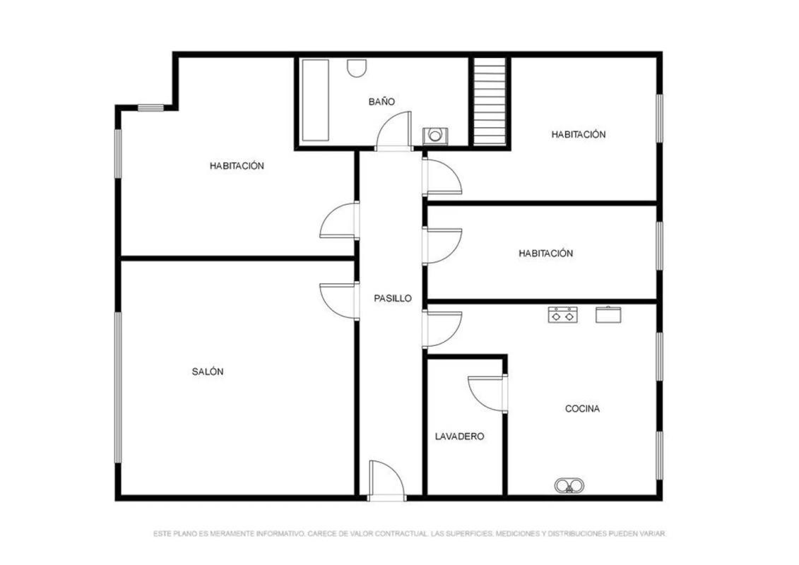 Sprzedaż mieszkania w Avenida Alicante, Villena
 plan 1