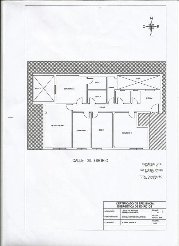 Продажа квартиры на Calle de Gil Osorio, 2, Вильена
plan 1