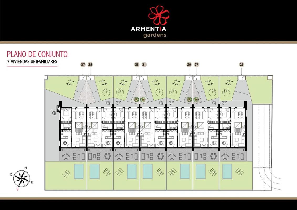 Obra nueva Armentia Gardens en Vitoria-Gasteiz (Revista) plan 1