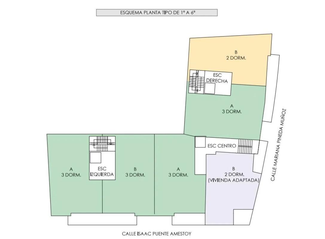 Obra nueva Residencial Gaur Larrein en Vitoria-Gasteiz (Revista) plan 1