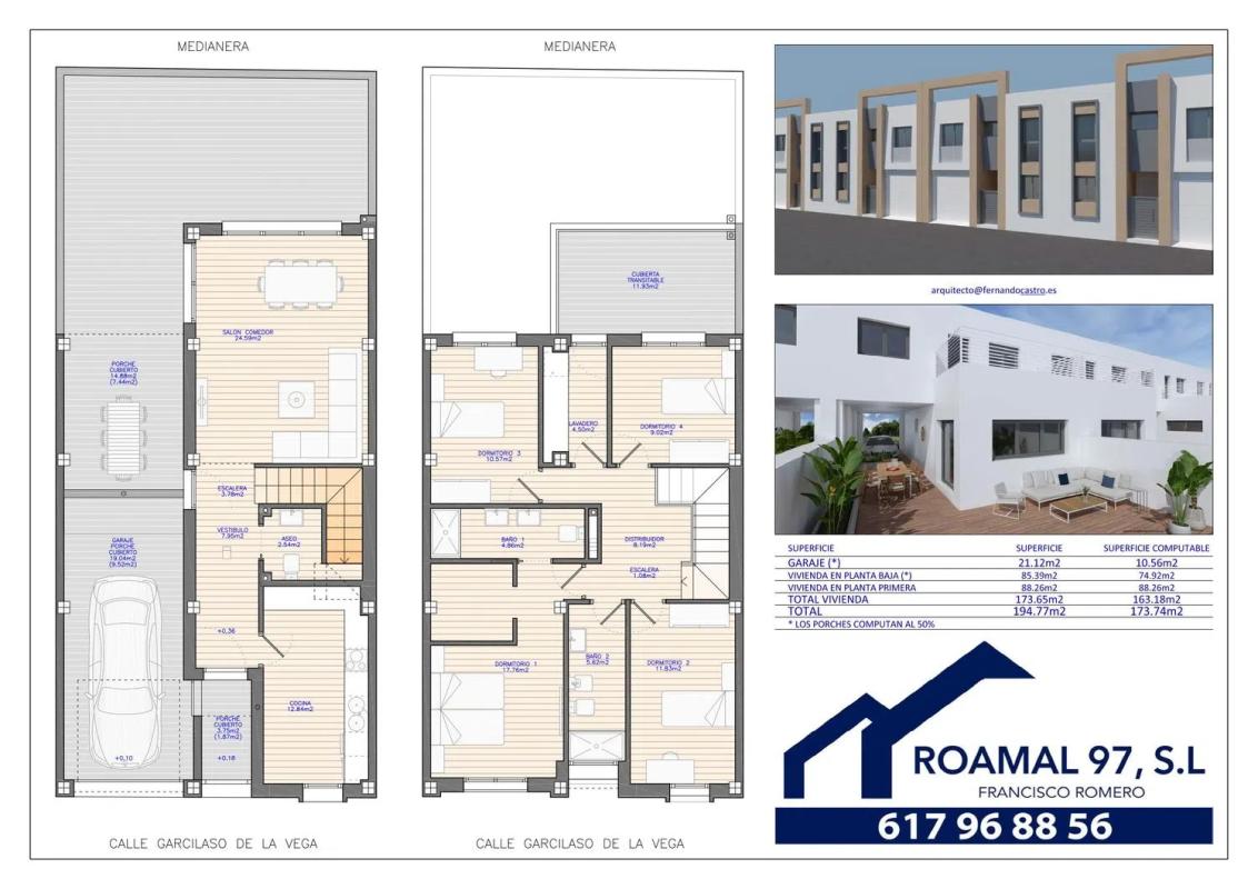 Obra nueva RESIDENCIAL BORONIA en Roquetas de Mar (Revista) plan 1