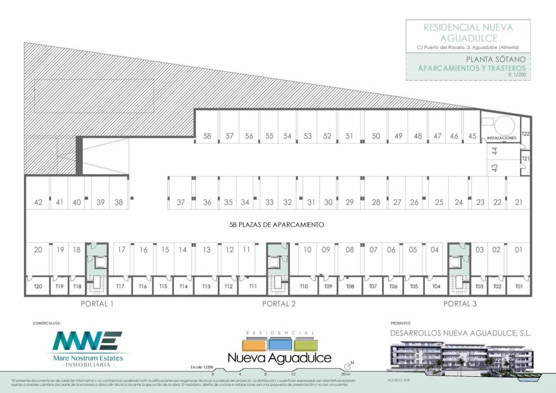 Obra nueva Residencial Nueva Aguadulce en Roquetas de Mar (Revista) plan 1