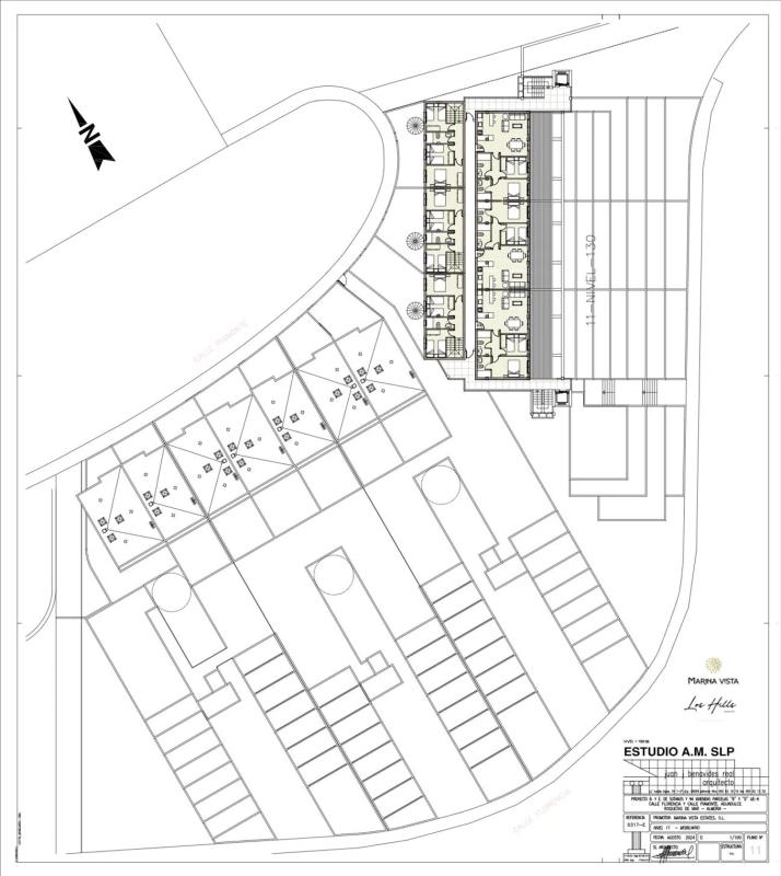 Obra nueva Los Hills en Roquetas de Mar (Revista) plan 1