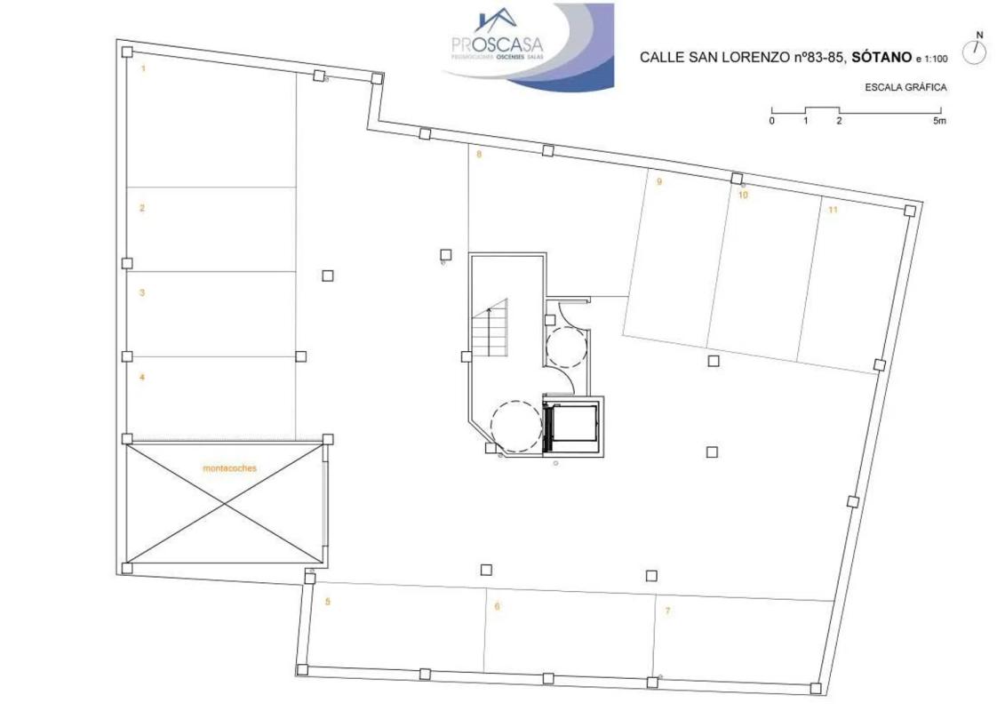 Sprzedaż mieszkania w Calle San Lorenzo, 83, Huesca
plan 2