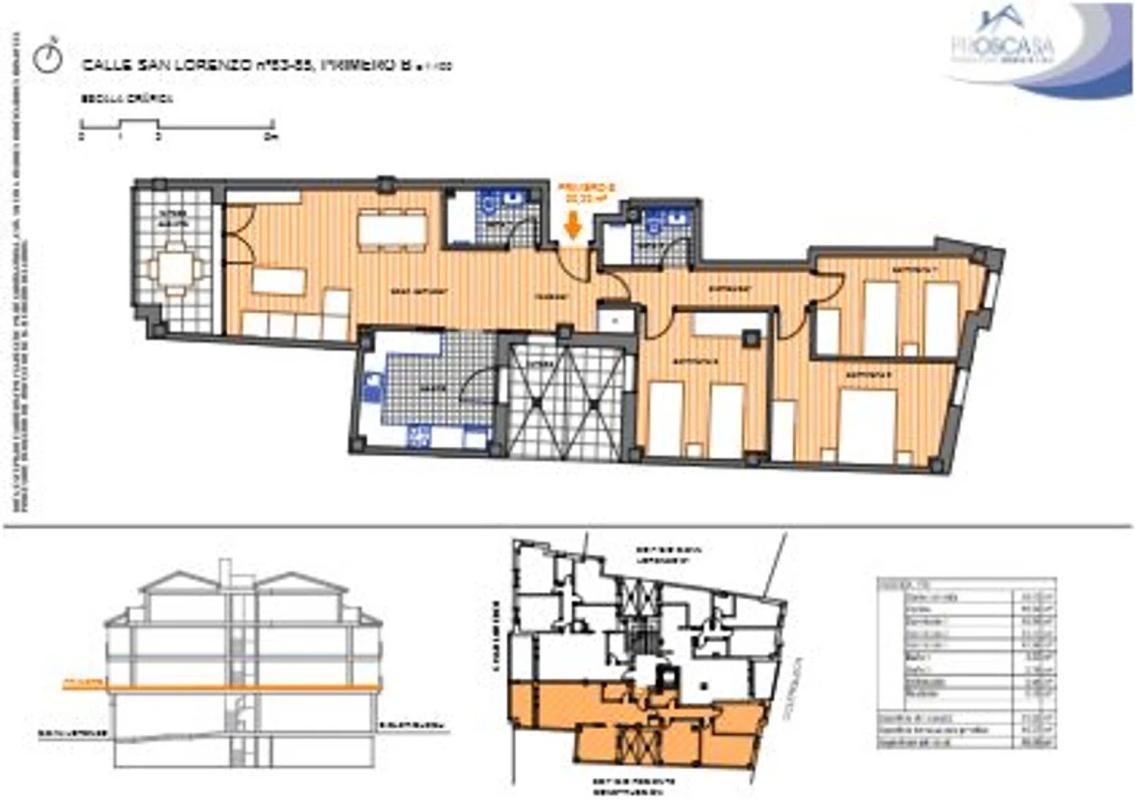 Sprzedaż mieszkania w Calle San Lorenzo, 83, Huesca
plan 5