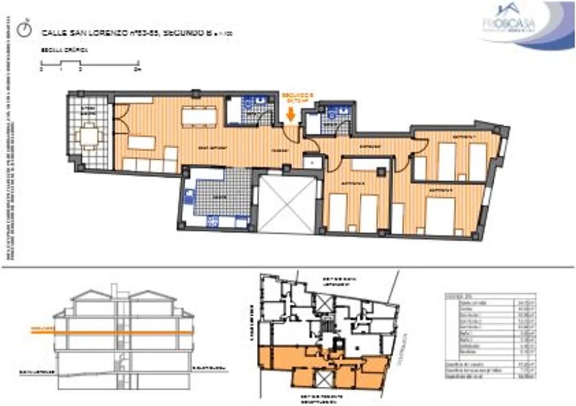 Sprzedaż mieszkania w Calle San Lorenzo, 83, Huesca
plan 6