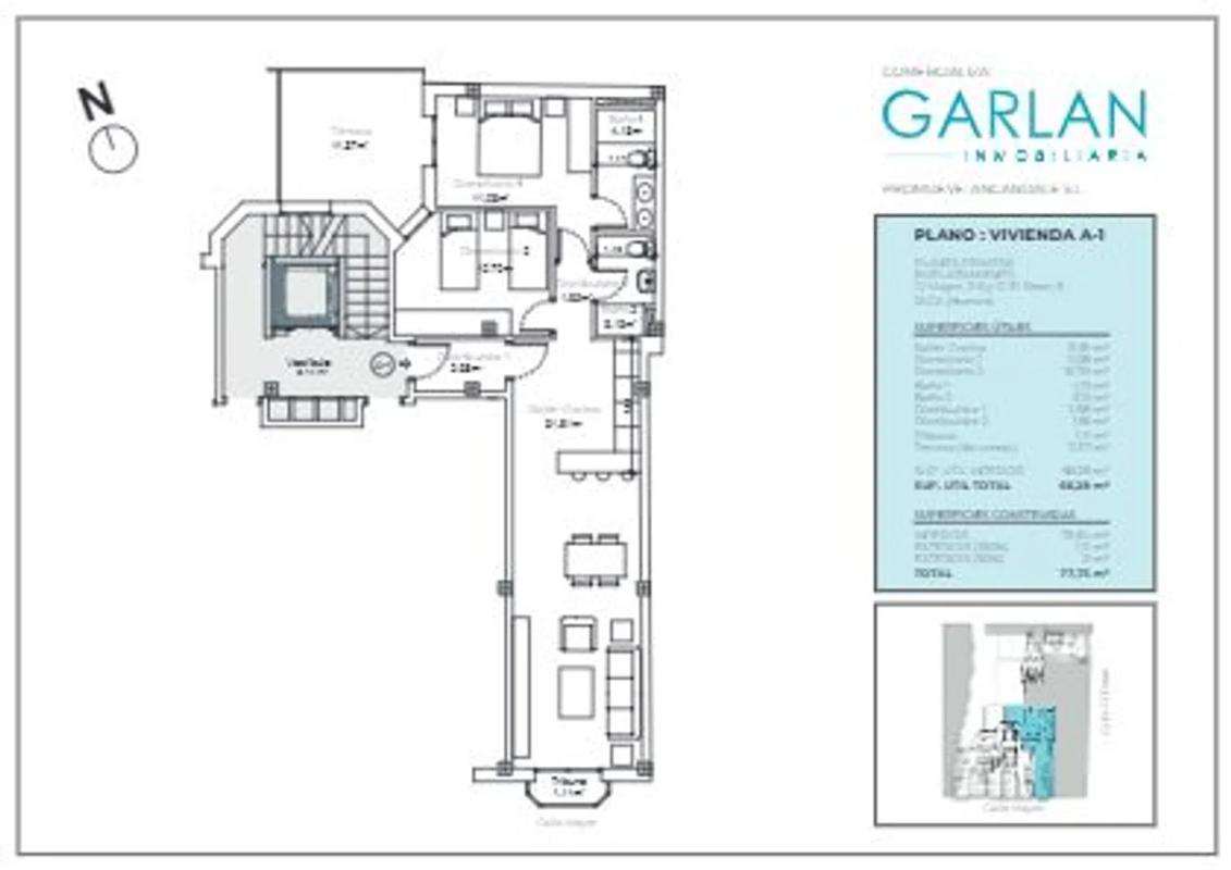 Nowa nieruchomość CALLE MAYOR w Jaca plan 1