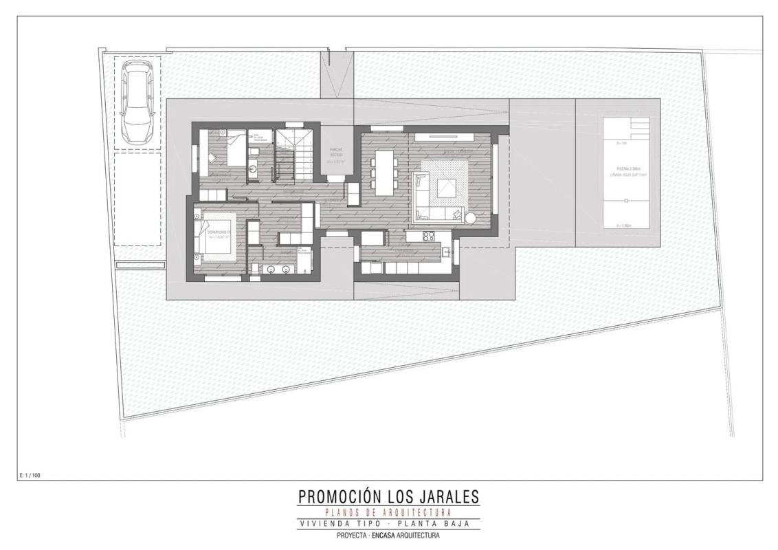 Obra nueva LOS JARALES en Torrelodones (Revista) plan 3