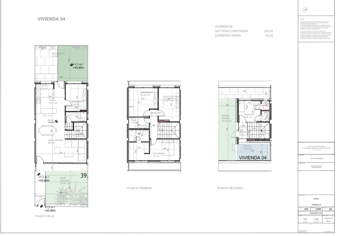 Venta de chalet adosado en Calle Mencia Calderon , Estepona plan 4