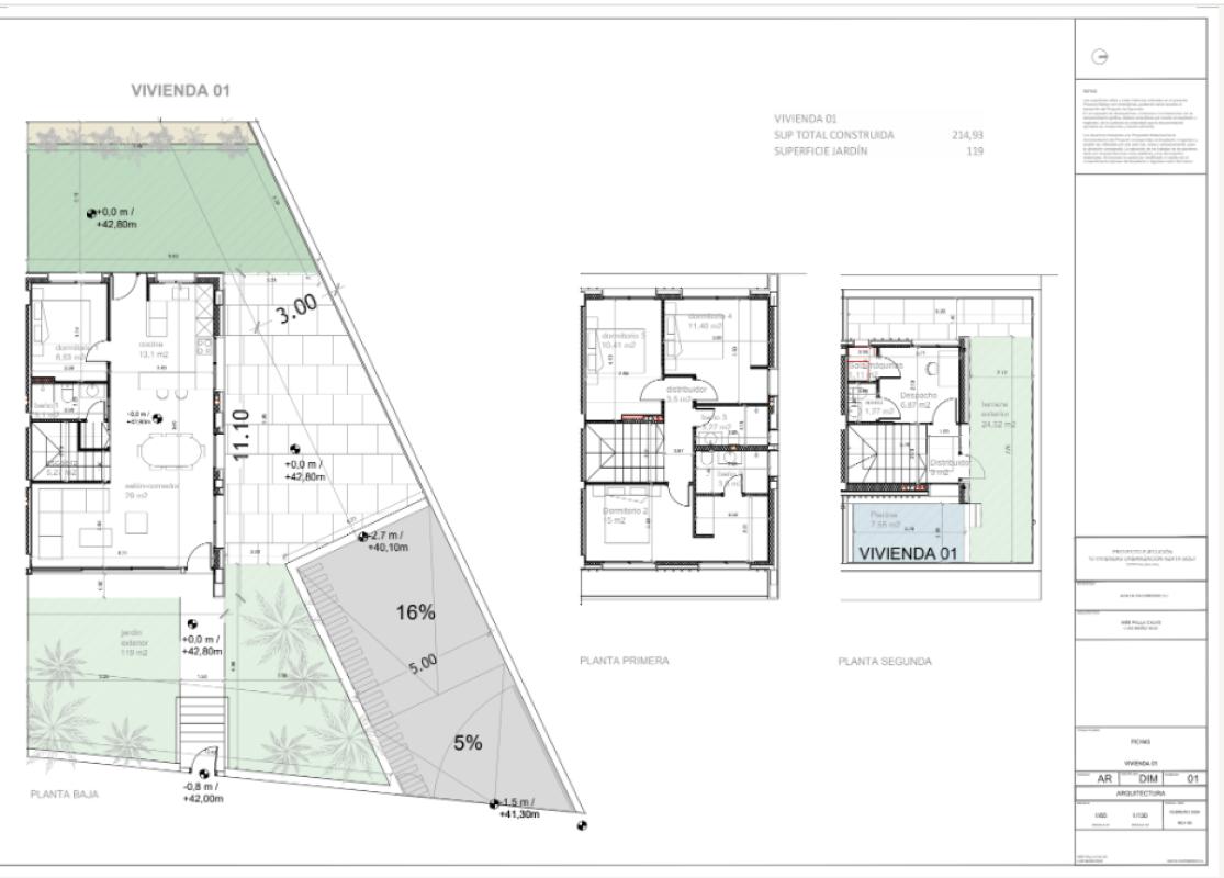 Venta de chalet adosado en Calle Mencia Calderon , Estepona plan 4
