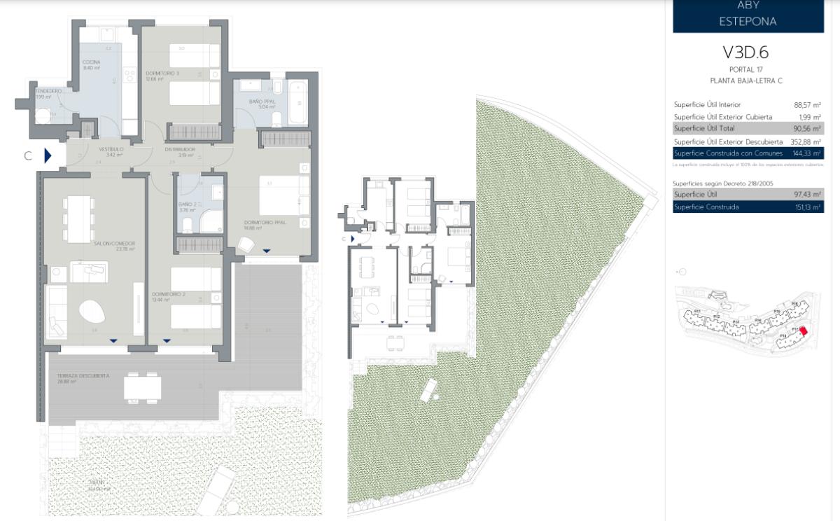 Sale of ground in Calle Las Lomas de Arroyo Judío s/n, Estepona
 plan 4