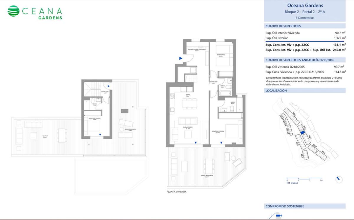 Sale of apartment in Camino Loma de Retamar, Estepona
 plan 4