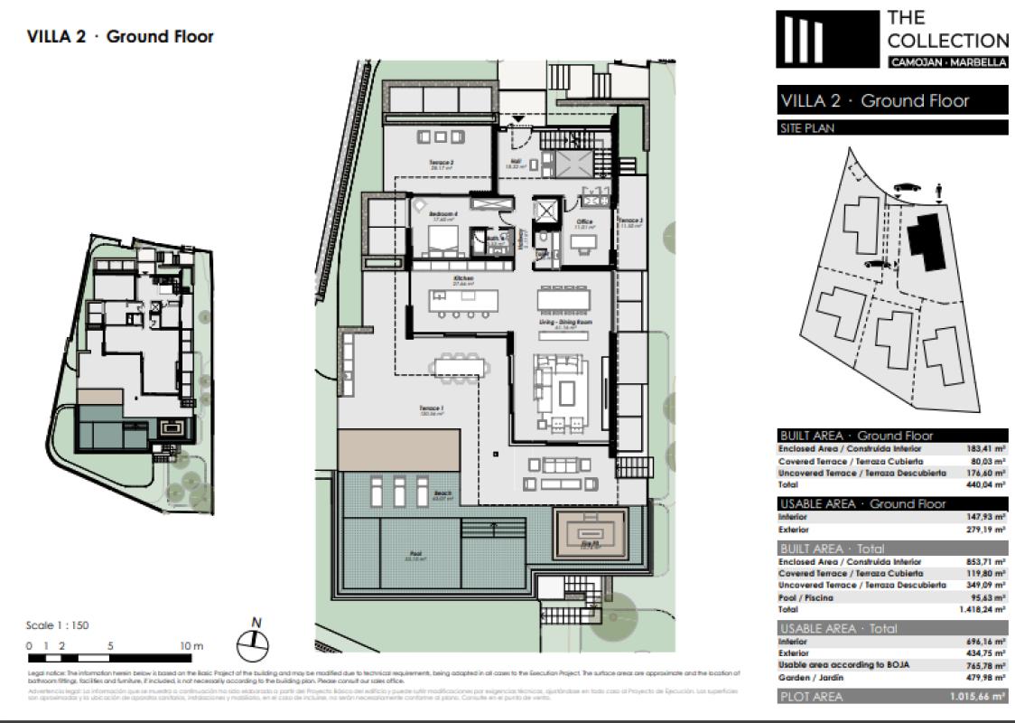 Venta de chalet independiente en 3, parcela 34, Urb Cascada de Camojan s/n, Marbella
plan 1