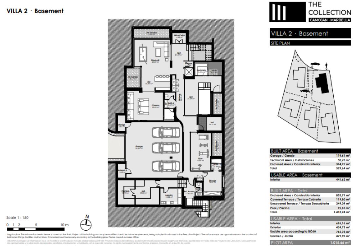 Venta de chalet independiente en 3, parcela 34, Urb Cascada de Camojan s/n, Marbella
plan 2