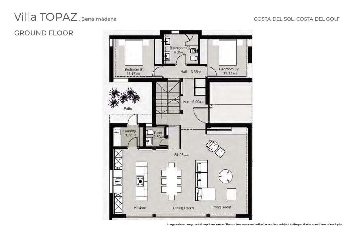 Новостройка Villa Higueron Retamar в Бенальмадена plan 2