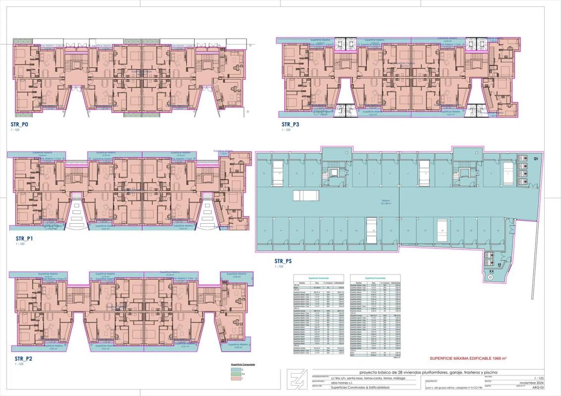 New construction Abba Homes in Torrox plan 3