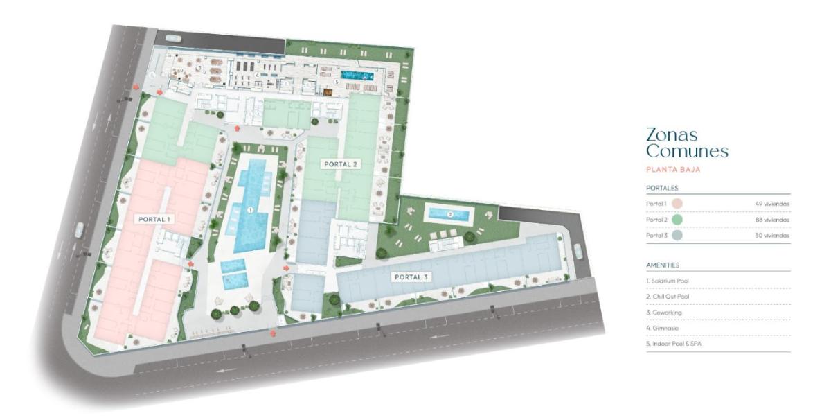 Obra nueva Laguna Suites en Mijas (Revista) plan 1