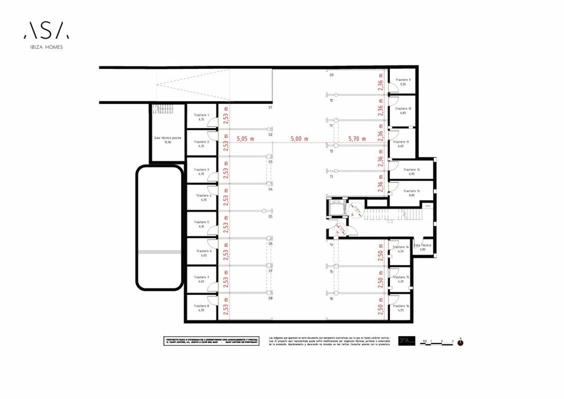 Obra nueva Sol Post en Sant Antoni de Portmany (Revista) plan 1