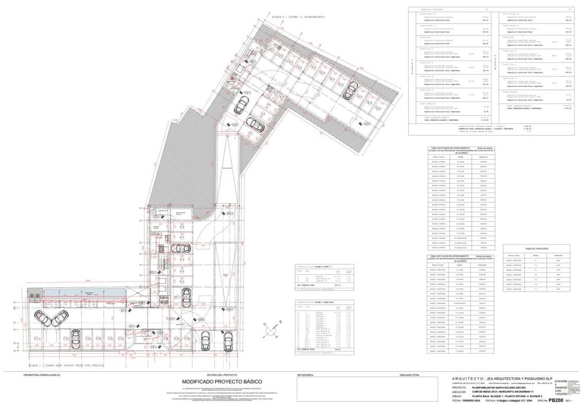 Obra nueva Park Eulalia en Santa Eulalia del Río (Revista) plan 1