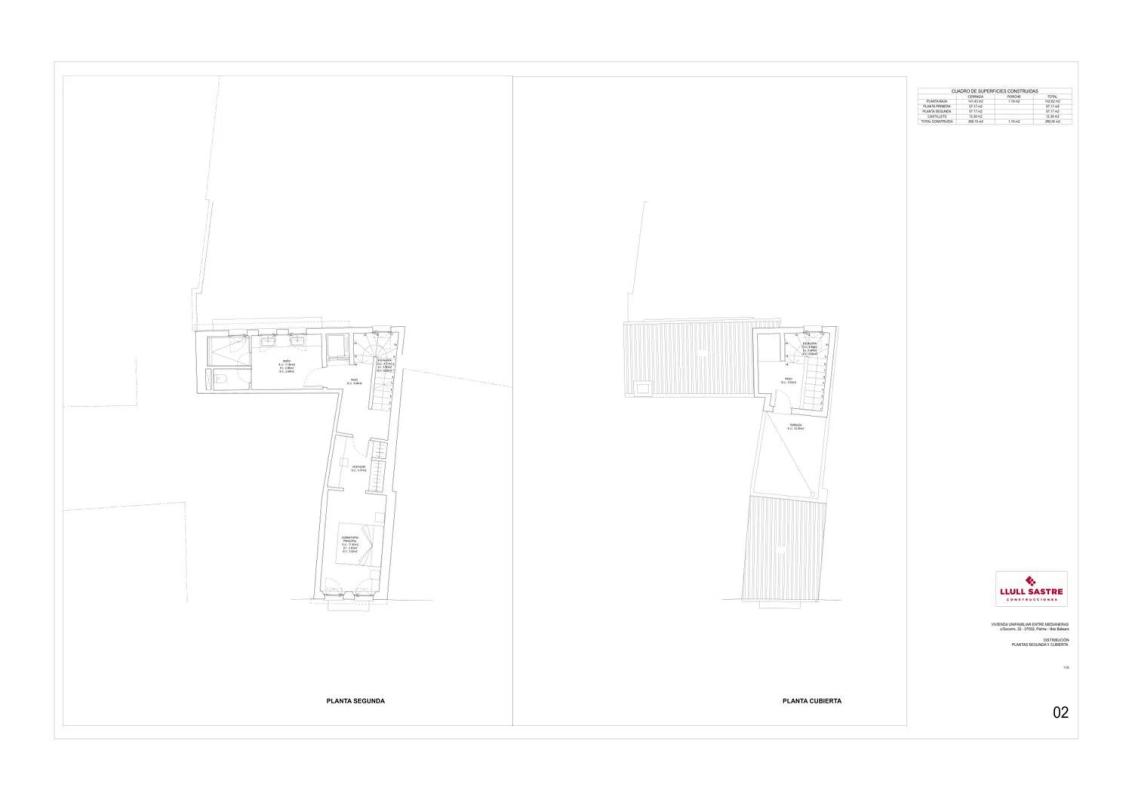 Obra nueva Socorro en Palma de Mallorca (Revista) plan 1