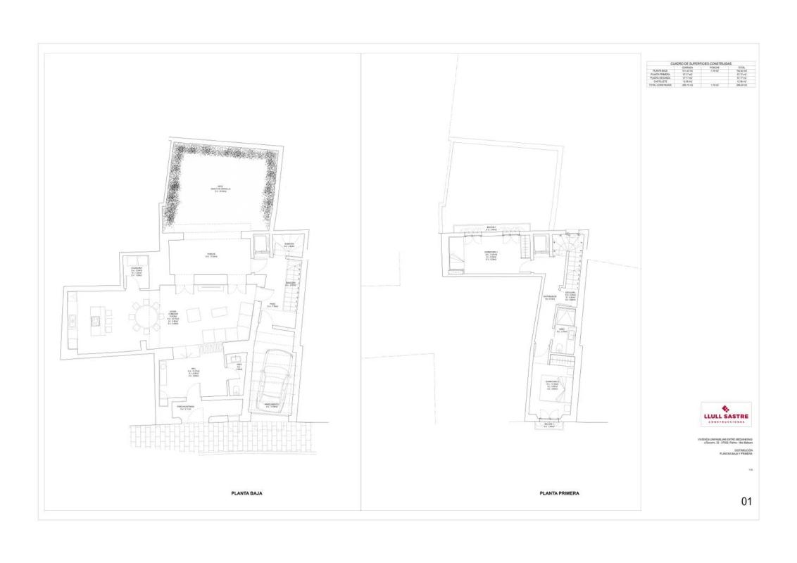 Obra nueva Socorro en Palma de Mallorca (Revista) plan 2